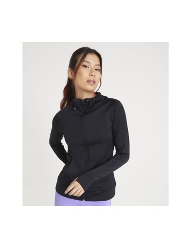 A-JC058-Womens Cool Contrast Zoodie